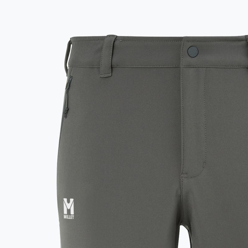 Spodnie softshell męskie Millet Lapiaz dark grey/black 7