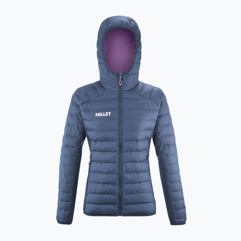 Kurtka ocieplana damska Millet Fitz Roy Warm Hoodie dark denim 7