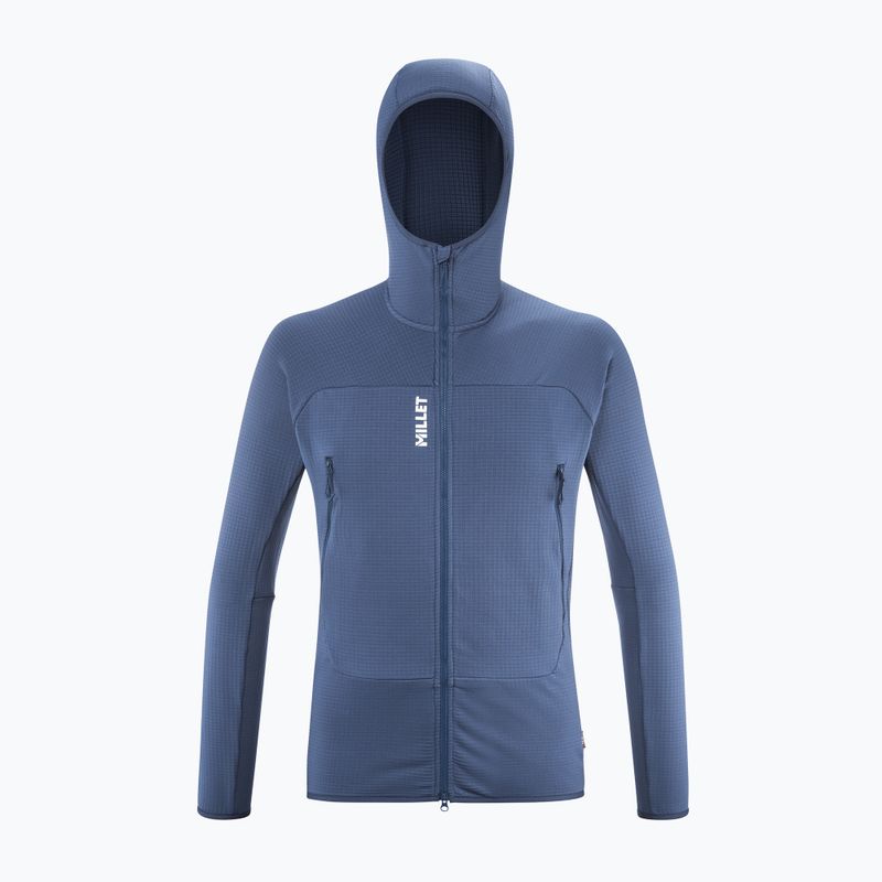 Bluza męska Millet Fusion Grid Hoodie dark denim 5