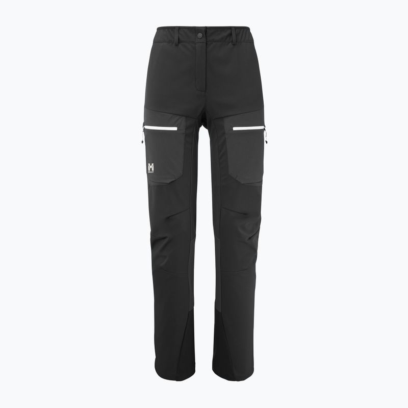 Spodnie skiturowe damskie Millet M White Shield czarny 9