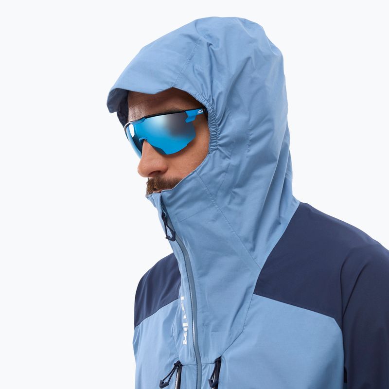 Kurtka przeciwdeszczowa męska Millet Wanaka Light 2.5L coronet blue/saphir 3