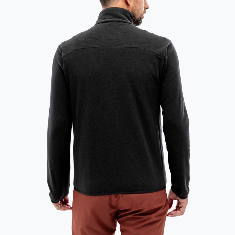 Bluza polarowa męska Millet Ubic Lightgrid black 3