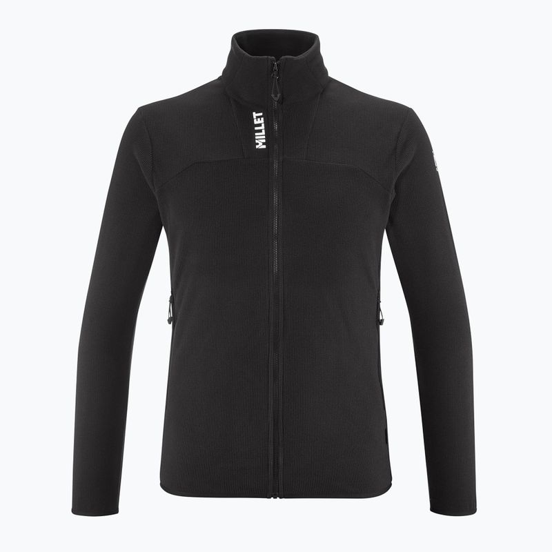 Bluza polarowa męska Millet Ubic Lightgrid black 6