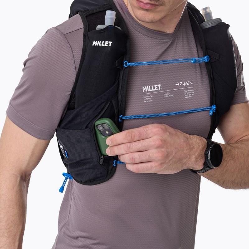 Kamizelka do biegania Millet Intense Ultra 15 czarny 9