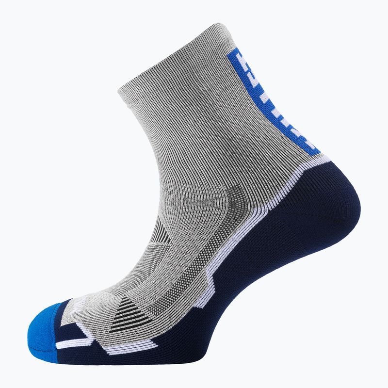 Skarpety Millet Intense Crew heather grey/icon blue