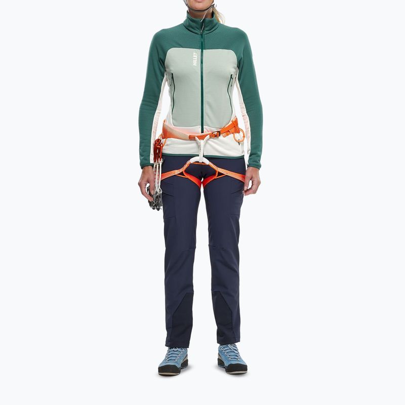 Bluza damska Millet Fusion Grid seaweed/bottle 2