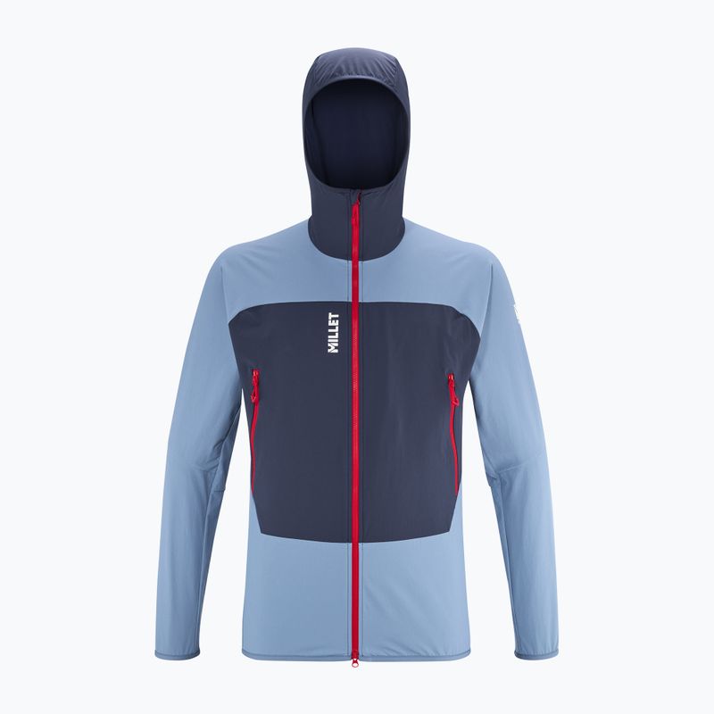 Kurtka softshell męska Millet Fusion XCS Hoodie coronet blue/saphir 8