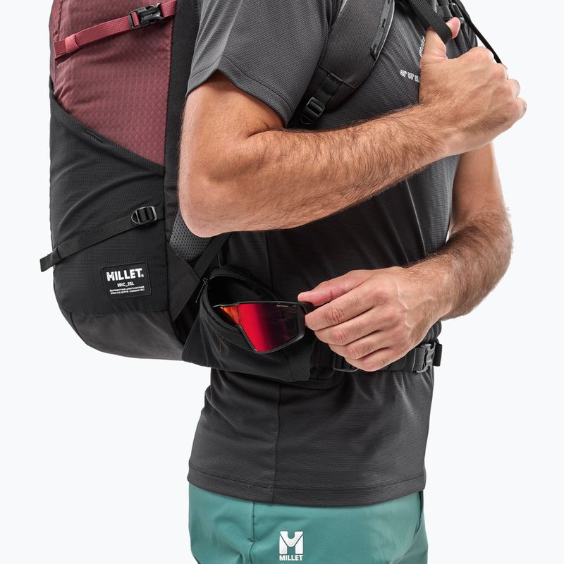 Plecak Millet Ubic 25 l black/dark red 6