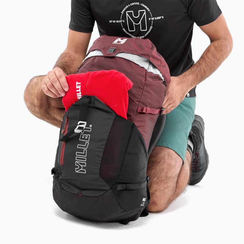 Plecak Millet Ubic 25 l black/dark red 8