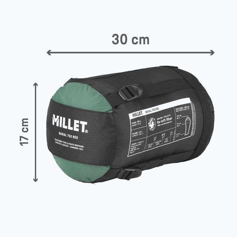 Śpiwór Millet Baikal 750 Regular prawy bottle 5