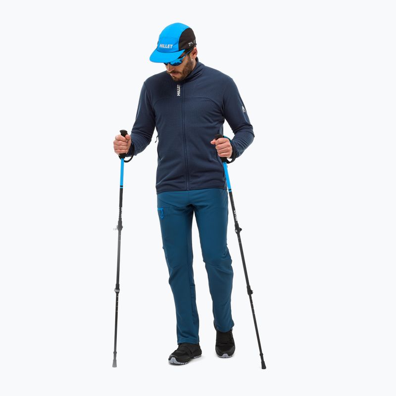 Bluza polarowa męska Millet Ubic Lightgrid saphir 2