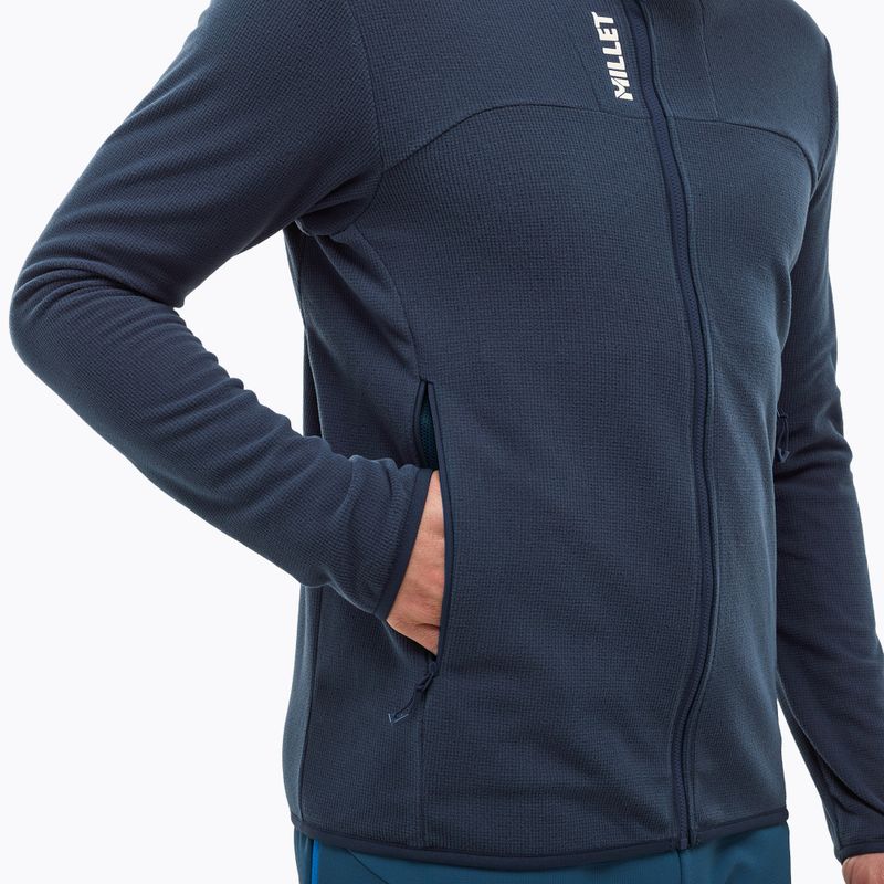 Bluza polarowa męska Millet Ubic Lightgrid saphir 4