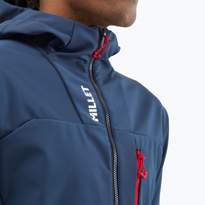 Kurtka softshell męska Millet Seneca Shield Hoodie saphir 7