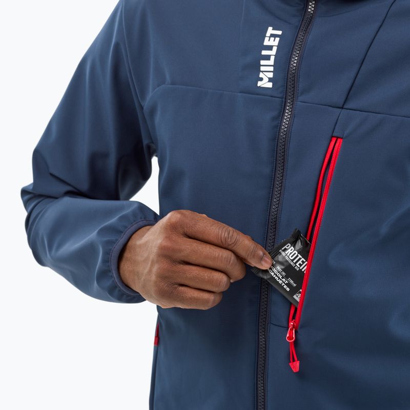 Kurtka softshell męska Millet Seneca Shield Hoodie saphir 8