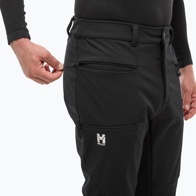 Spodnie trekkingowe męskie Millet Seneca Shield black 4