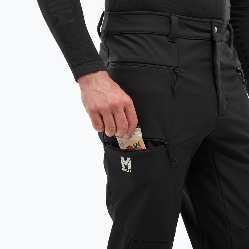 Spodnie trekkingowe męskie Millet Seneca Shield black 5