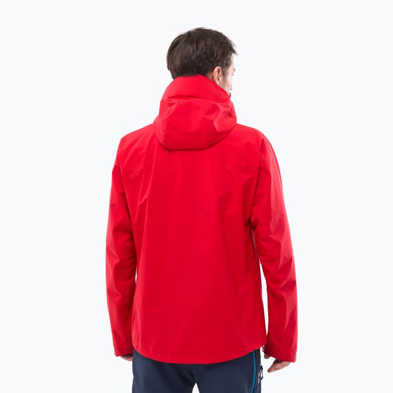 Kurtka przeciwdeszczowa męska Millet Kamet Gore-Tex red 3