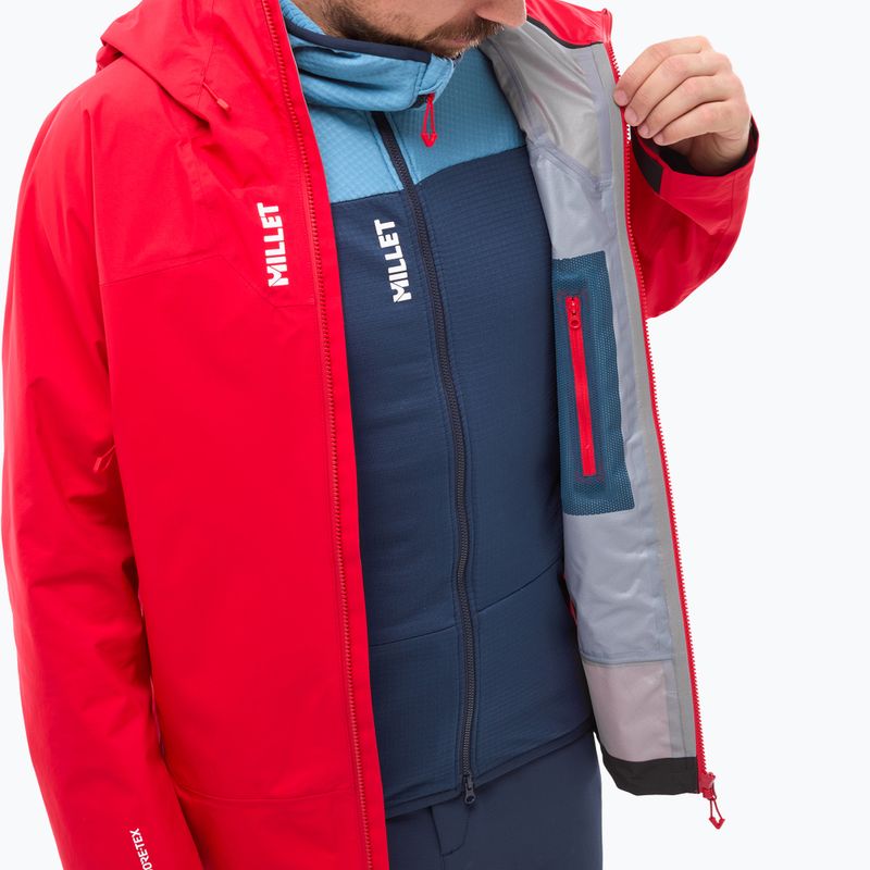 Kurtka przeciwdeszczowa męska Millet Kamet Gore-Tex red 10