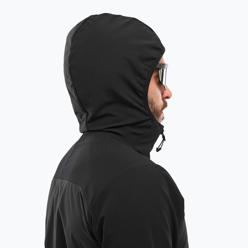 Kurtka hybrydowa męska Millet Seneca Hybrid Hoodie Softshell black 5