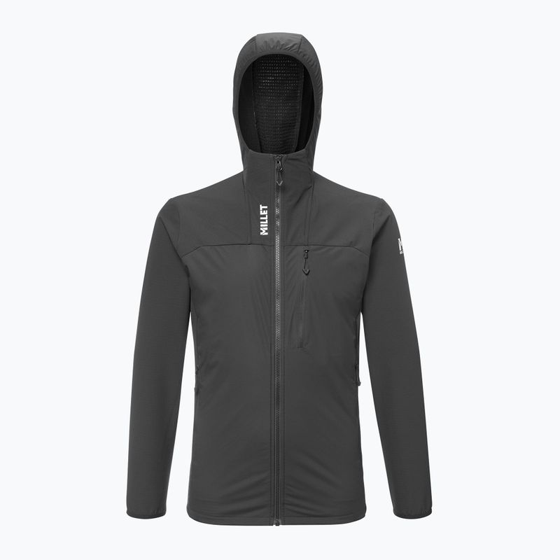 Kurtka hybrydowa męska Millet Seneca Hybrid Hoodie Softshell black 6