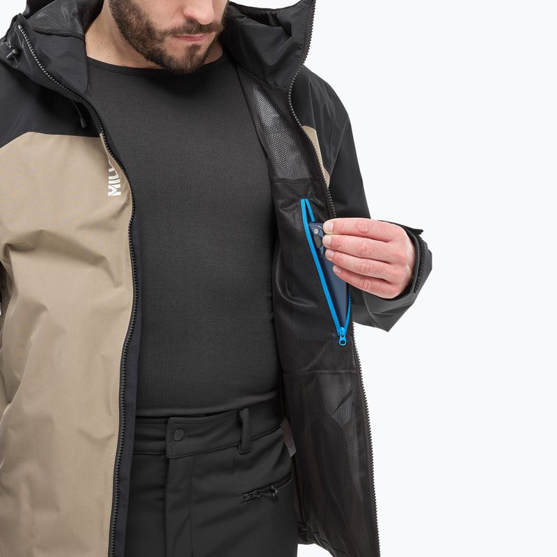 Kurtka przeciwdeszczowa męska Millet Seneca GTX 2L dorite/black 10