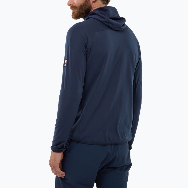 Bluza polarowa męska Millet Trilogy Icon Lightgrid Hoodie saphir 3