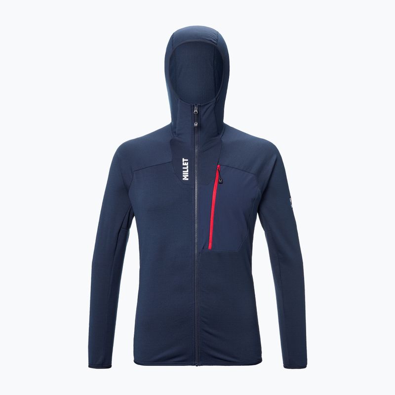 Bluza polarowa męska Millet Trilogy Icon Lightgrid Hoodie saphir 5