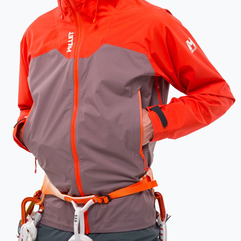 Kurtka przeciwdeszczowa męska Millet Kamet Gore-Tex Jacket paprika/pepper 5