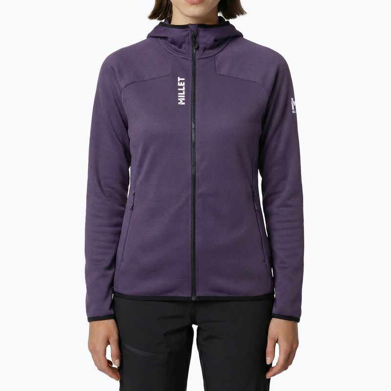 Bluza trekkingowa damska Millet Lokka Hoodie III purple velvet