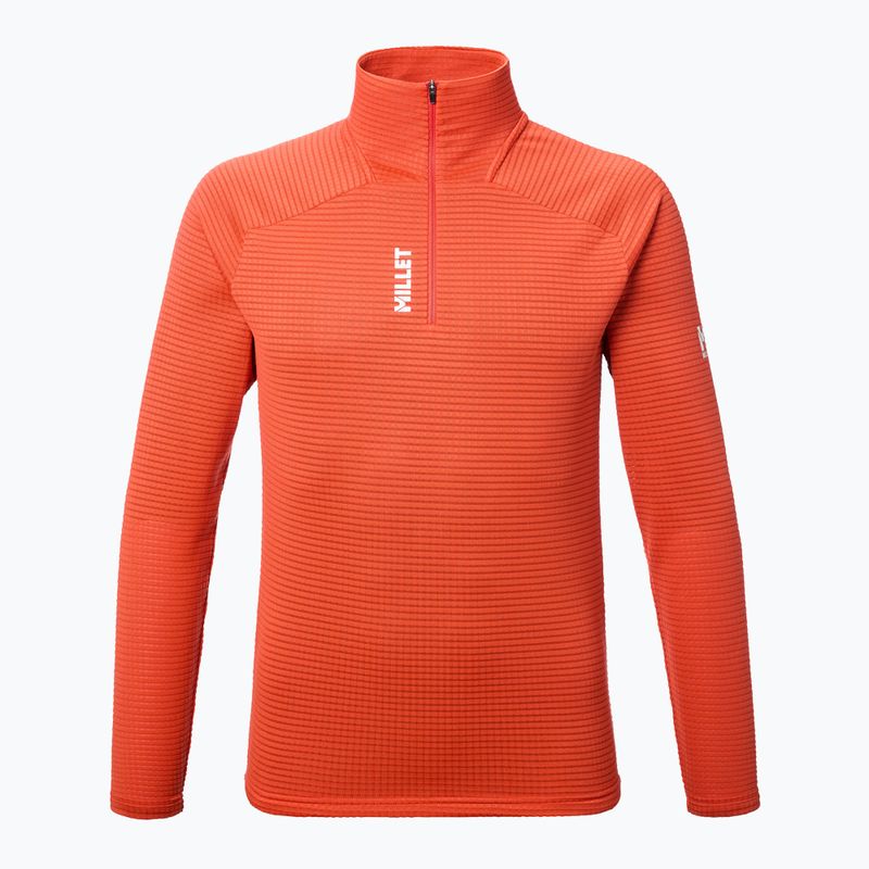 Bluza polarowa męska Millet Parmelan Light Fleece paprika 5