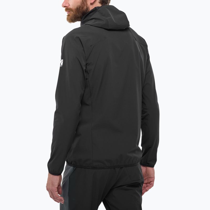 Kurtka softshell męska Millet Kamet Xcs Light Hoodie black 3