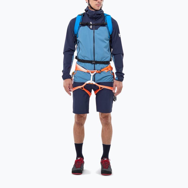 Kurtka softshell męska Millet Kamet Xcs Light Hoodie coronet blue/saphir 2