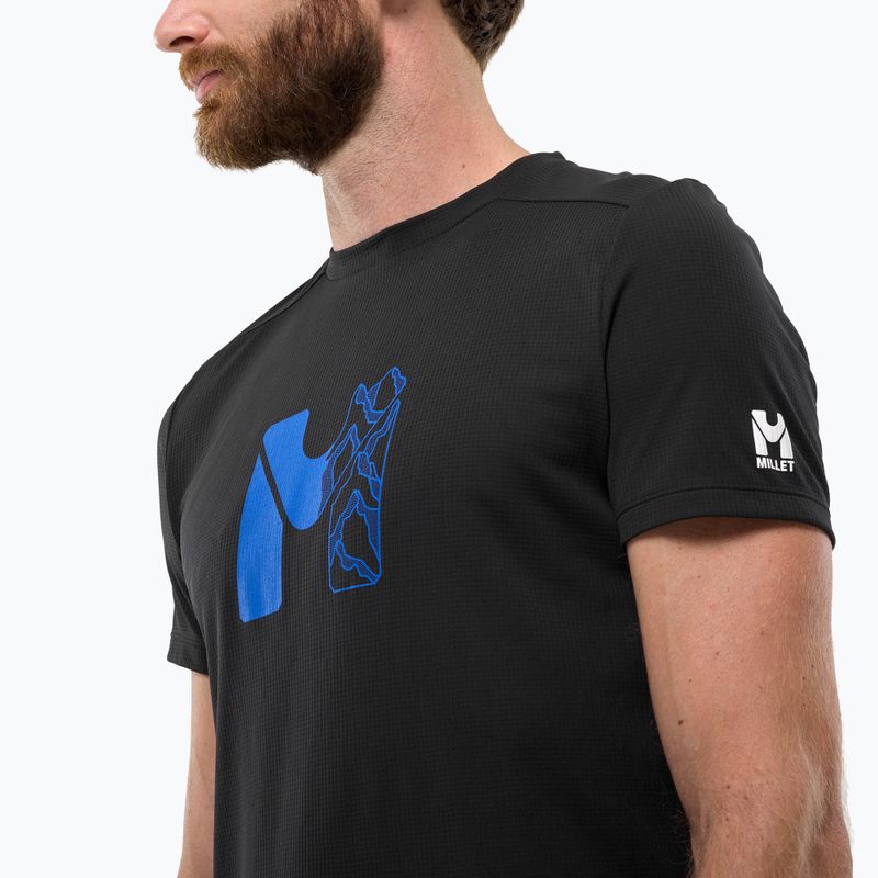 Koszulka męska Millet Kamet Map black 4