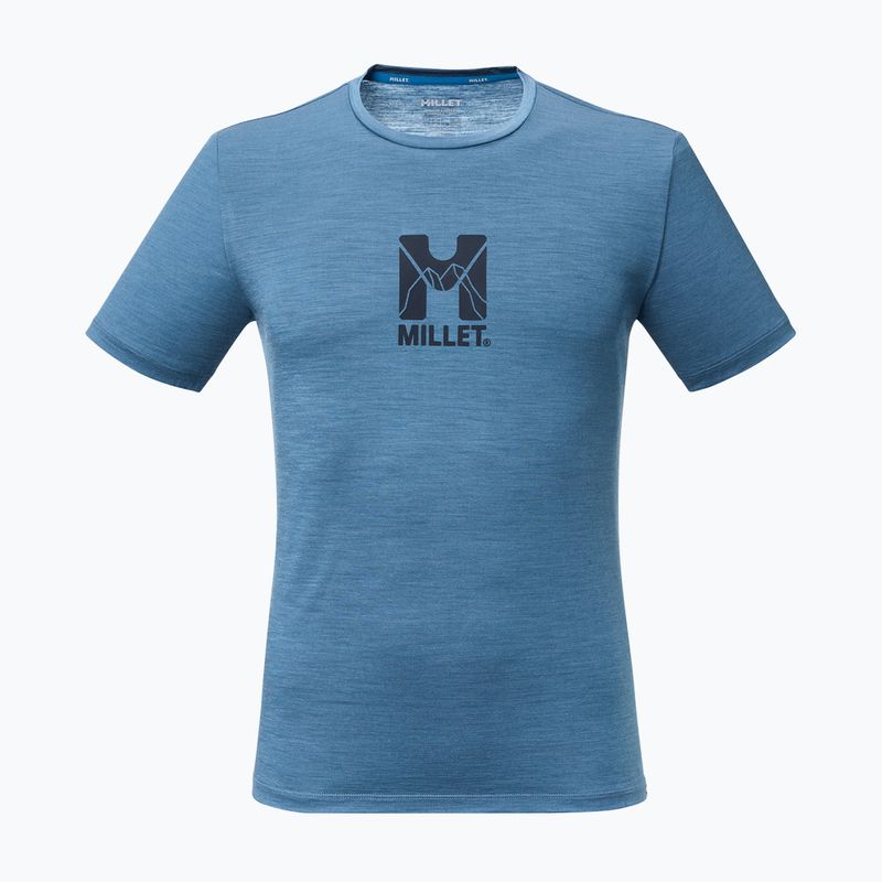 Koszulka męska Millet Ubic Wool coronet blue 4