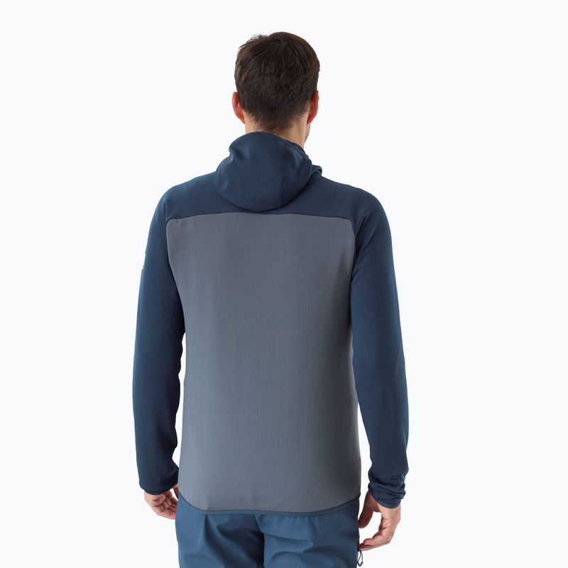 Bluza męska Millet Seneca Fleece Hoodie saphir/shadow blue 3