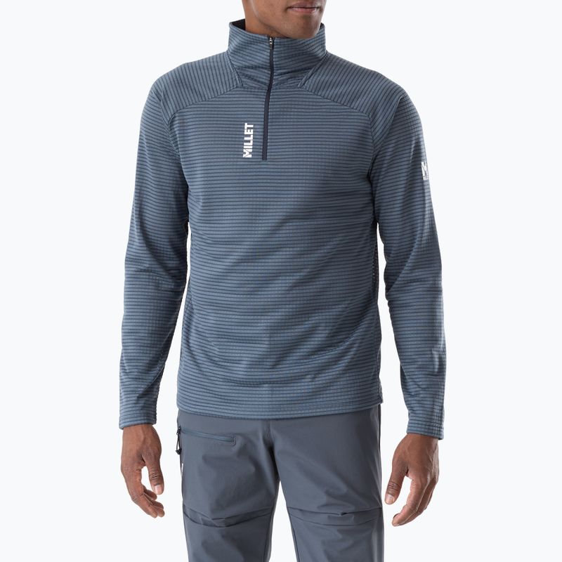 Bluza polarowa męska Millet Parmelan Light Fleece shadow blue