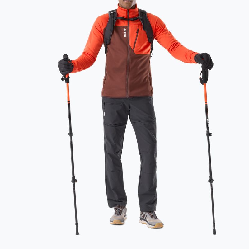 Bluza męska Millet Seneca Fleece truffle/paprika 2