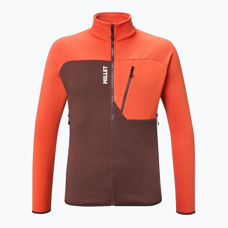Bluza męska Millet Seneca Fleece truffle/paprika 6