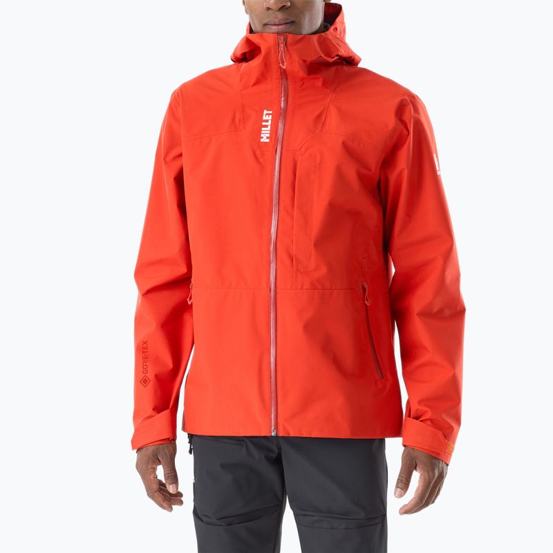 Kurtka przeciwdeszczowa męska Millet Kamet Gore-Tex Jacket Jacket paprika