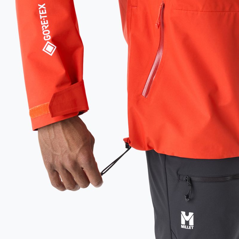 Kurtka przeciwdeszczowa męska Millet Kamet Gore-Tex Jacket Jacket paprika 8