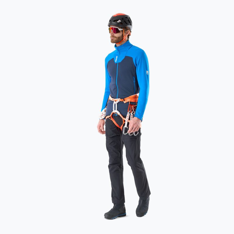 Bluza męska Millet Kamet Grid HD icon blue/saphir 2