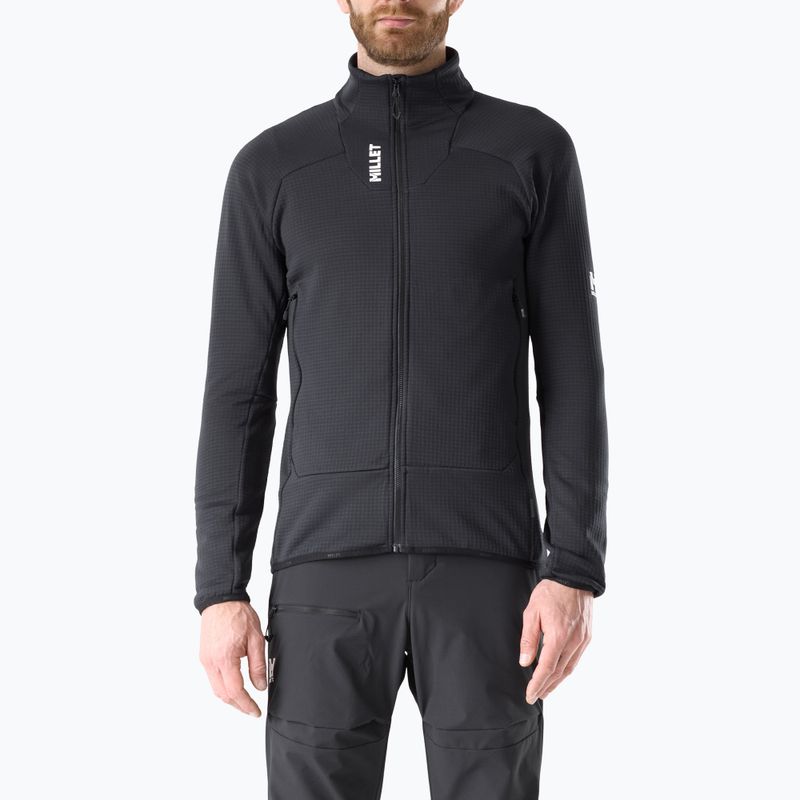 Bluza męska Millet Kamet Grid HD black