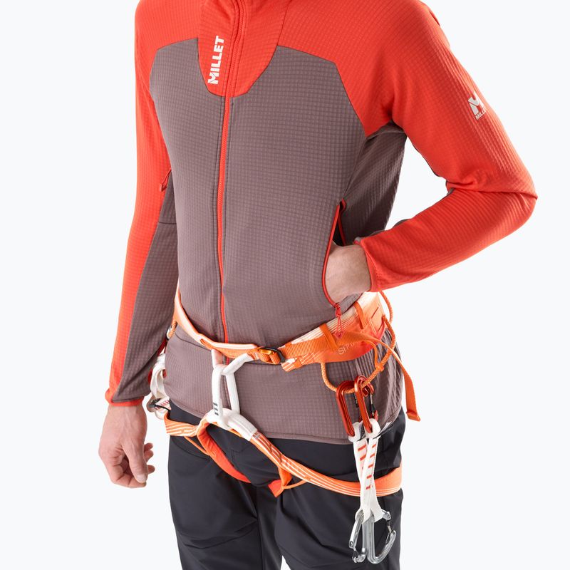 Bluza męska Millet Kamet Grid HD paprika/pepper 4