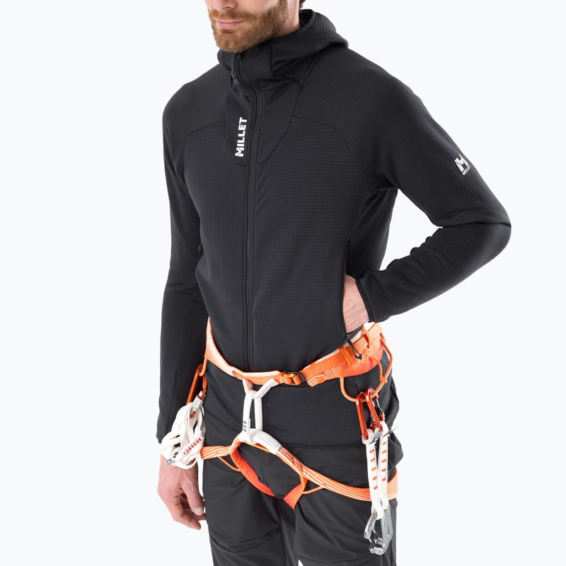 Bluza męska Millet Kamet Grid HD black 4