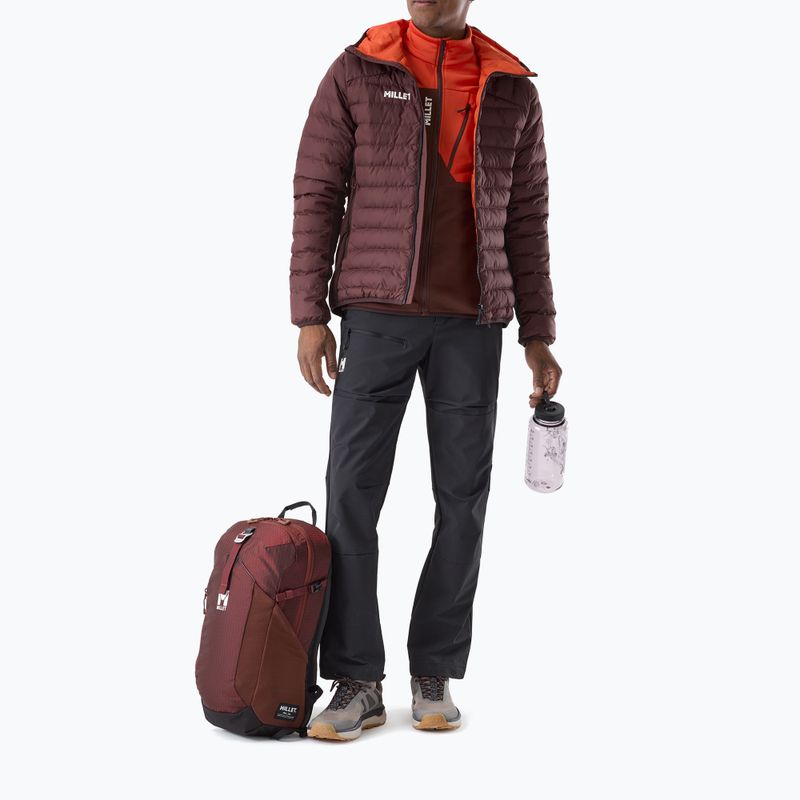 Kurtka ocieplana męska Millet Fitz Roy Warm Hoodie Jacket truffle 2