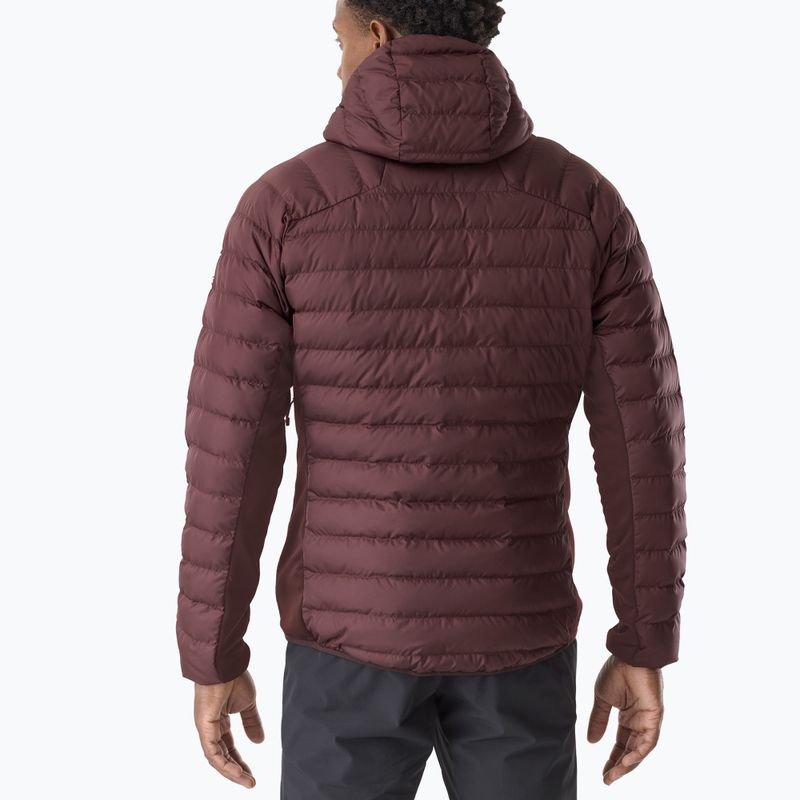 Kurtka ocieplana męska Millet Fitz Roy Warm Hoodie Jacket truffle 3