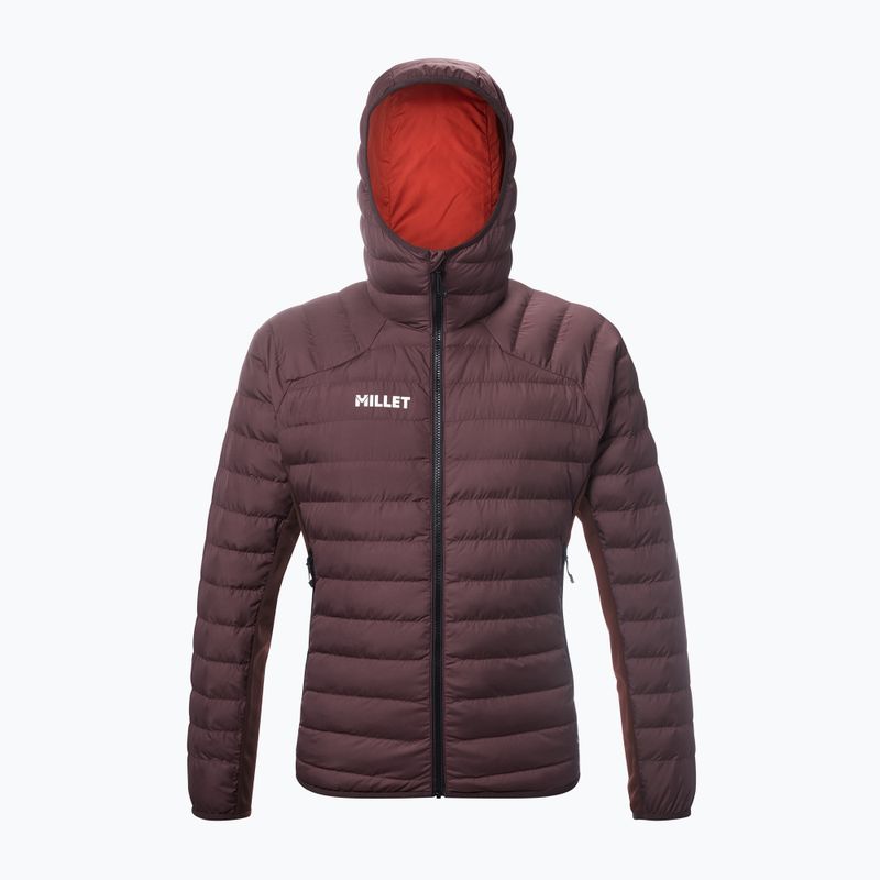 Kurtka ocieplana męska Millet Fitz Roy Warm Hoodie Jacket truffle 6