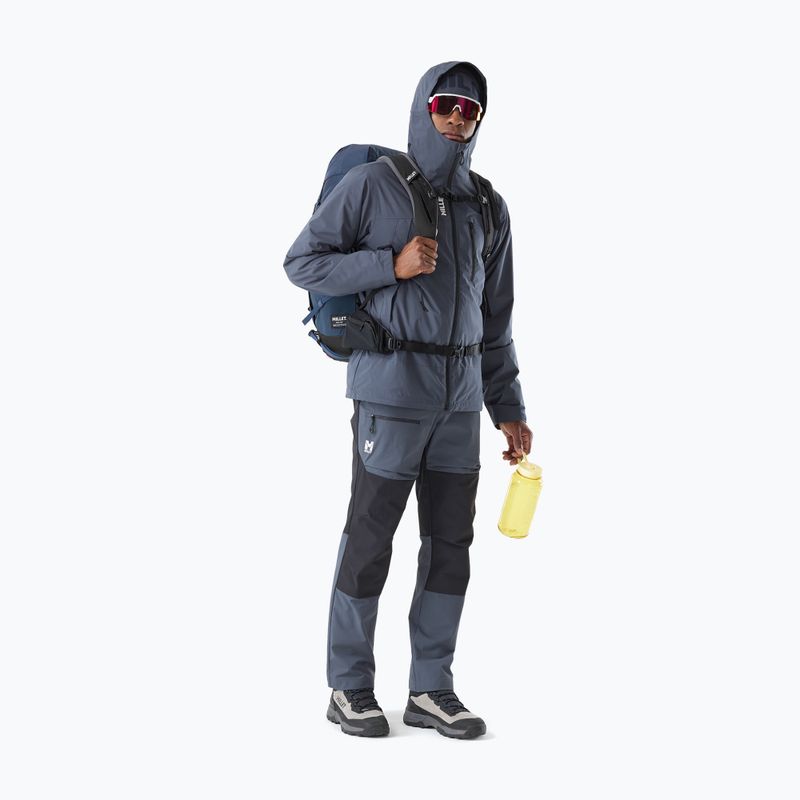 Spodnie trekkingowe męskie Millet Seneca XCS200 shadow blue/black 2