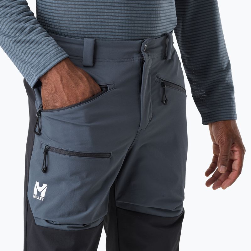 Spodnie trekkingowe męskie Millet Seneca XCS200 shadow blue/black 5