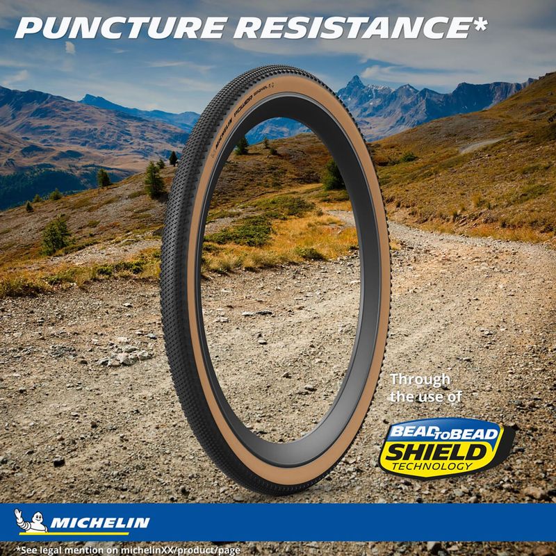Opona rowerowa Michelin Power Gravel V2 TS TLR Competition Line 700 x 40C classic 7